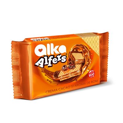 ALFERS Napolitane Crema Cacao & Rom 170 g