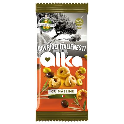 ALKA Covrigeii Casei-Masline 100 g