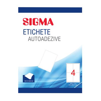 SIGMA Etichete Autoadezive 4/A4