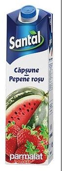 SANTAL Capsune si Pepene Rosu 1 L
