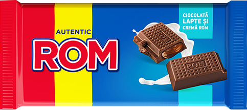 ROM Ciocolata Lapte si Crema ROM 3 x 88 g