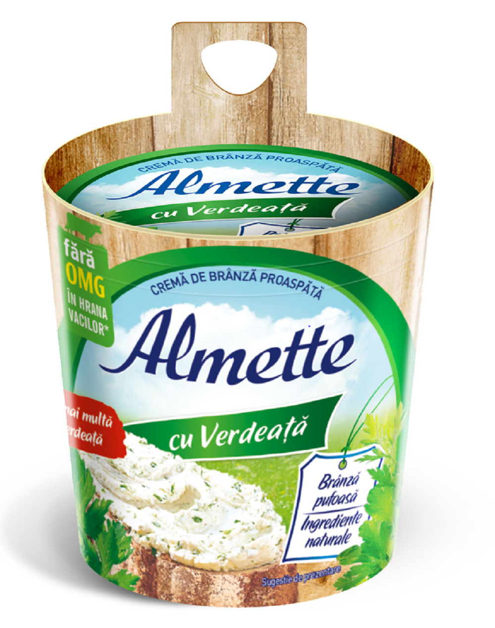 Almette Crema de Branza cu Verdeata 150 g