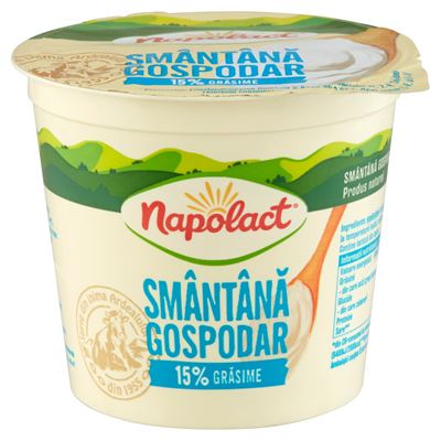 Napolact GOSPODAR Smantana 15% 300 g