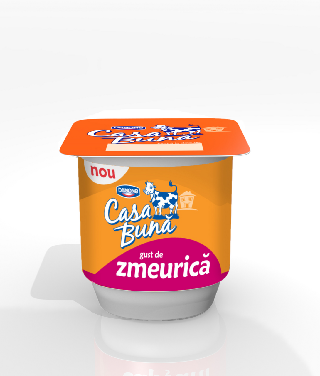 CASA BUNA Iaurt Zmeura 1.4% 100 g