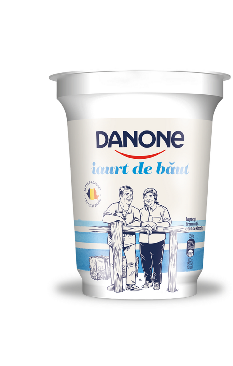 DANONE Iaurt Natural de Baut 350 g