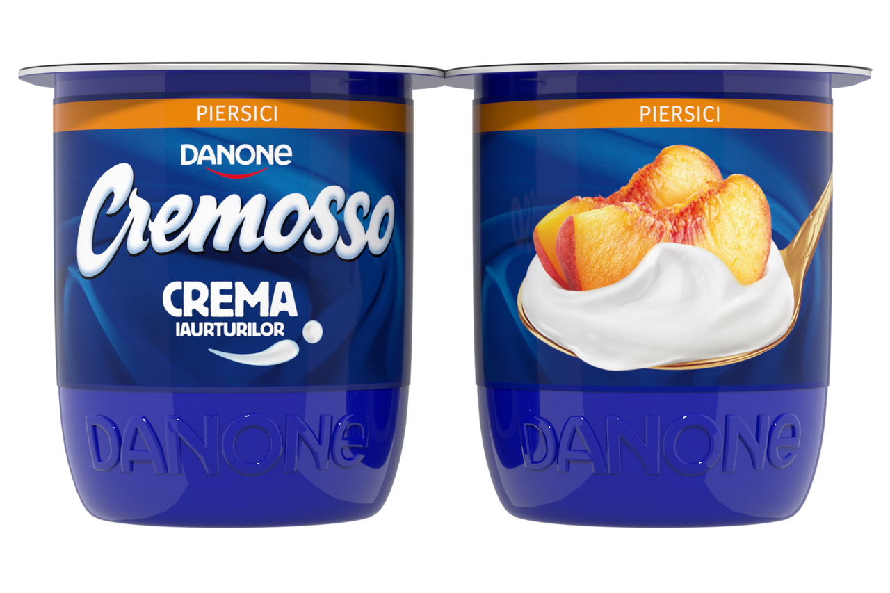 DANONE Cremosso Iaurt Piersici 125 g