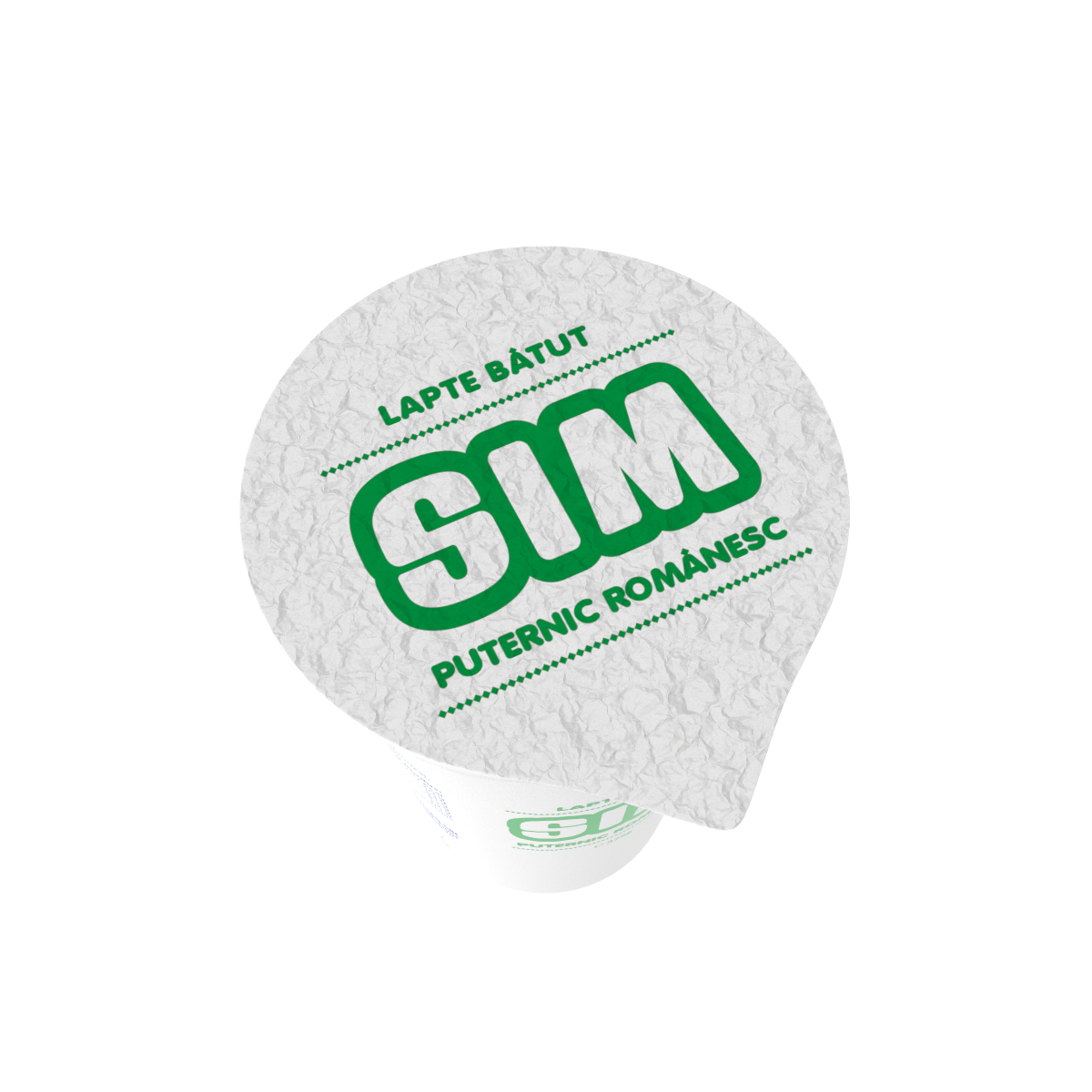SIM Lapte Batut 2% 375 g