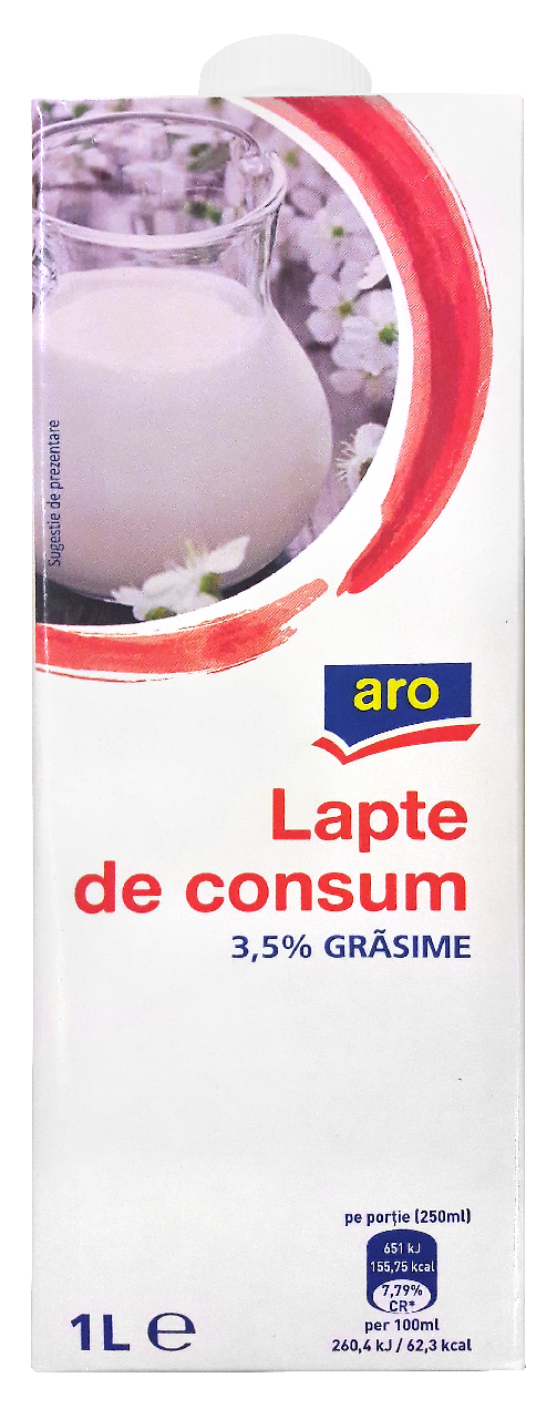 aro Lapte Consum 3.5% grasime 1 L