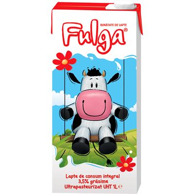 FULGA Lapte UHT 3.5% grasime 1 L