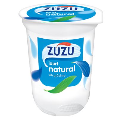ZUZU Iaurt Natural 3% 400 g