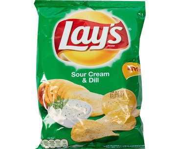 Lay's Chips Smantana & Marar 125 g