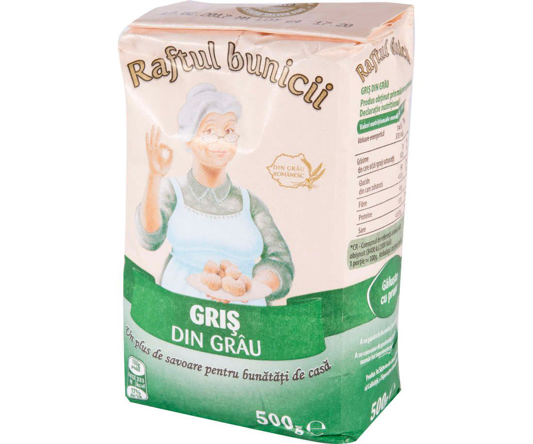 Raftul bunicii Gris din Grau 12 x 500 g