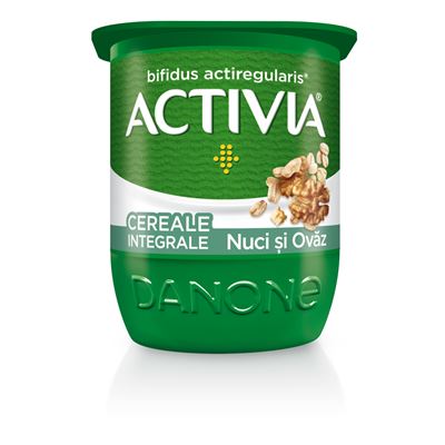 ACTIVIA Iaurt Nuci & Ovaz 125 g