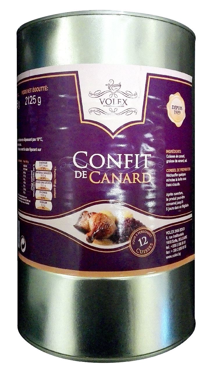 VOLEX Pulpe Rata Confiate 3,825 Kg