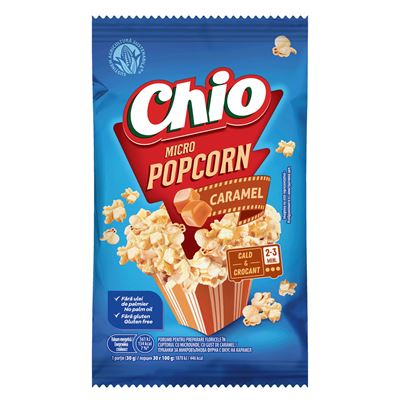 Chio Popcorn Microunde Caramel 90 g