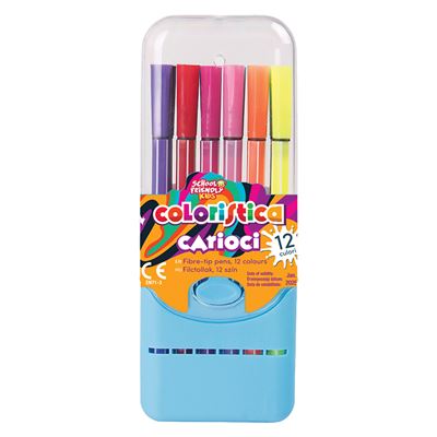 SCHOOL FRIENDLY COLORISTICA Carioci 12 culori