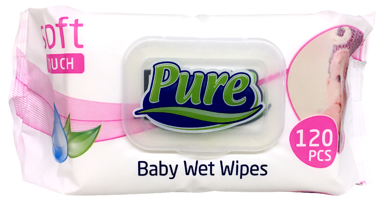 Pure 120 Servetele Premium pentru Copii