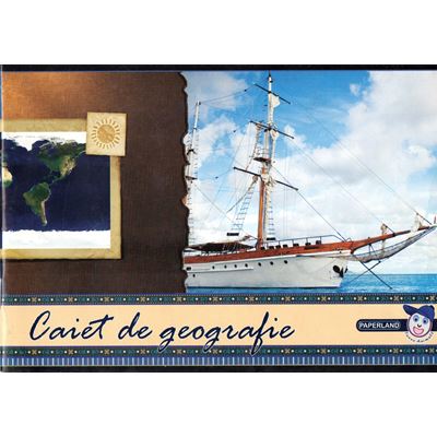 Caiet de Geografie 24 file 10 bucati