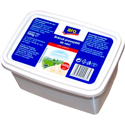 aro Branza Proaspata 0,5% grasime 500 g