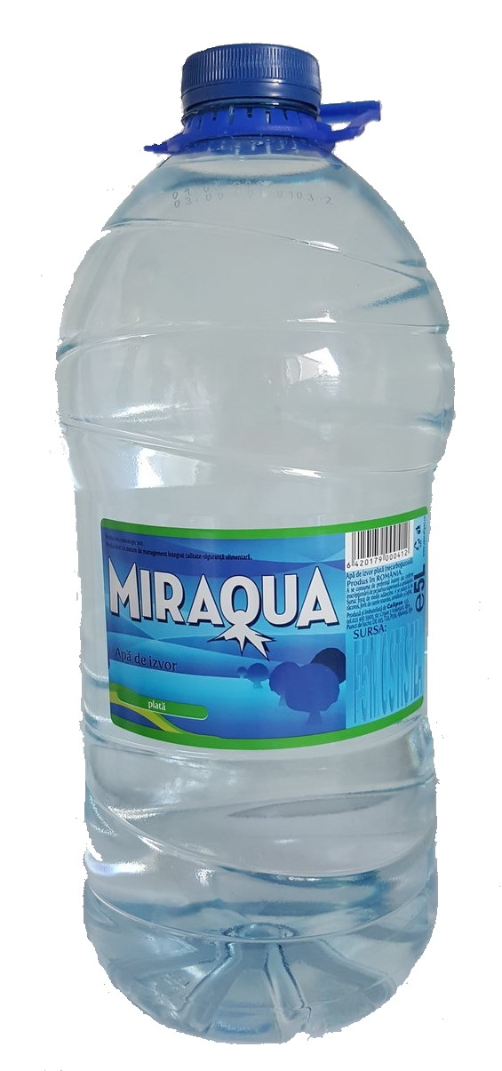 MIRAQUA Apa de Izvor Plata 5 L