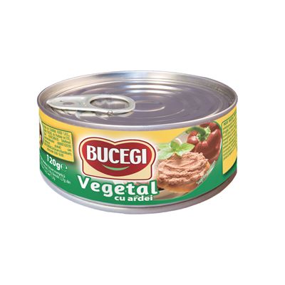 BUCEGI Pasta Vegetala cu Ardei 6 x 120 g