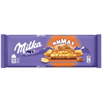milka Ciocolata Arahide si Caramel 276 g