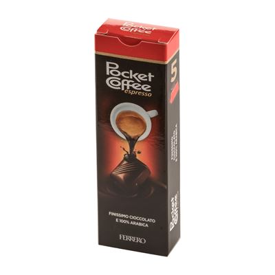 Pocket Coffee Praline cu Cafea 5 bucati 62,5 g