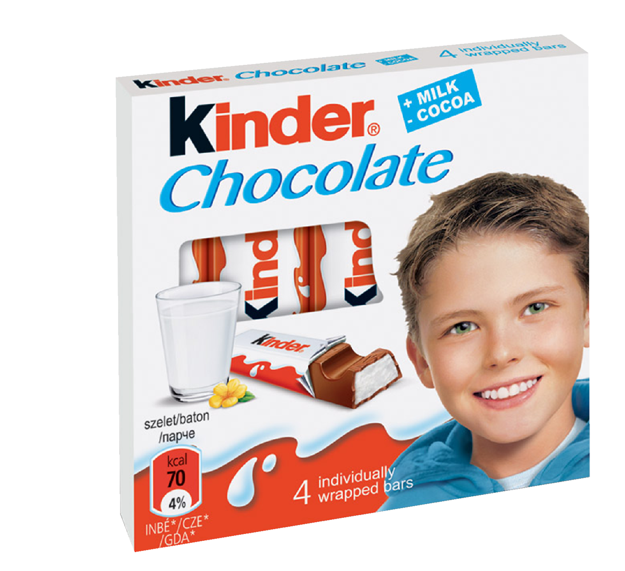 KINDER CHOCOLATE 20 x 50 g