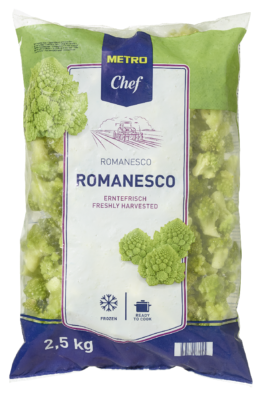 METRO Chef Broccoli Romanesco Congelat 2,5 Kg ?