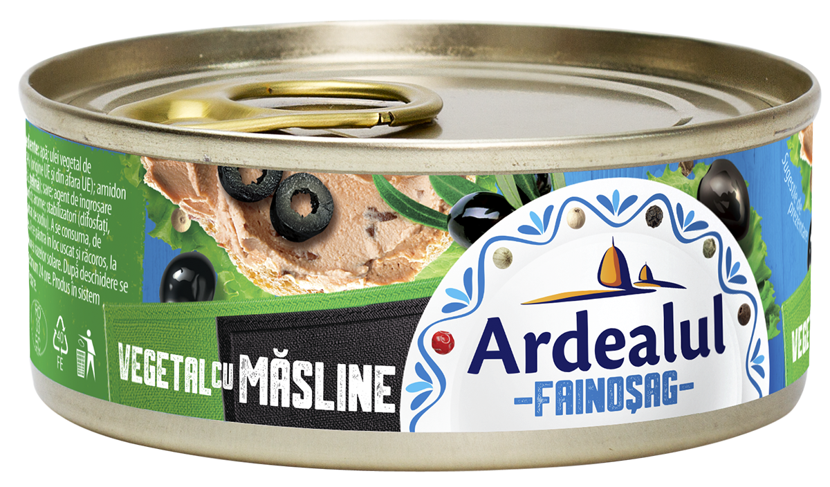 ARDEALUL Pasta Vegetala Masline 6 x 100 g