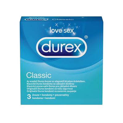 durex Clasic 3 bucati