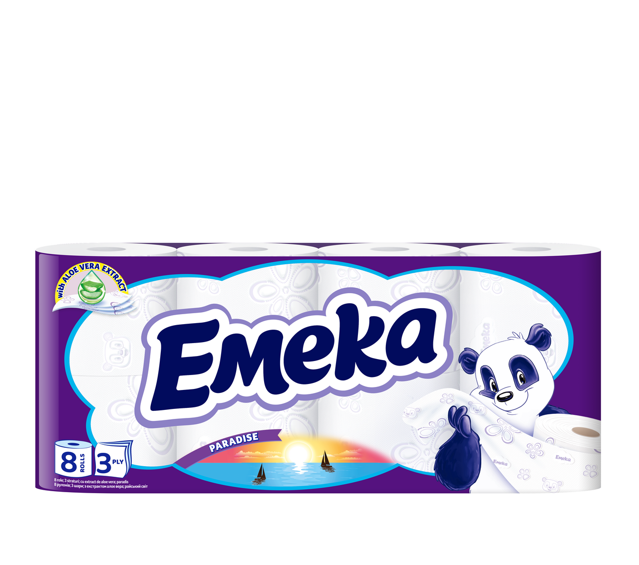 Emeka Paradise Hartie Igienica 8 bucati