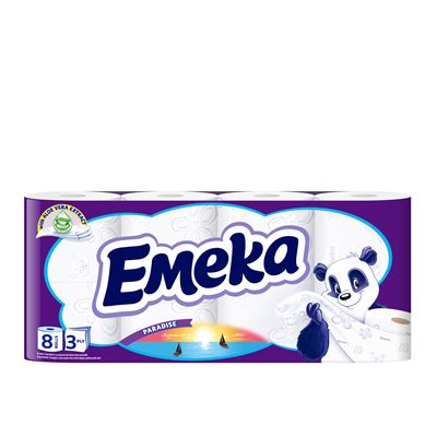 Emeka Paradise Hartie Igienica 8 bucati