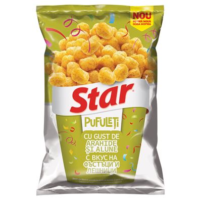 Star Snacks Arahide & Alune 4 x 80 g