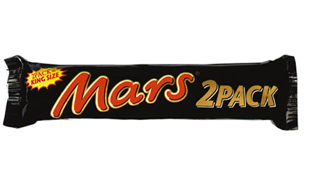 Mars Baton de Ciocolata 2 Pack 4 x 70 g