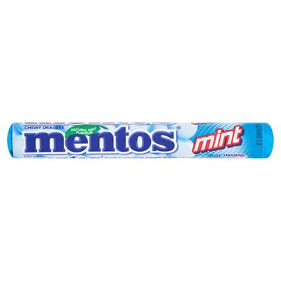 mentos Bomboane Gumate Mint Chewy Dragees 5 x 38 g