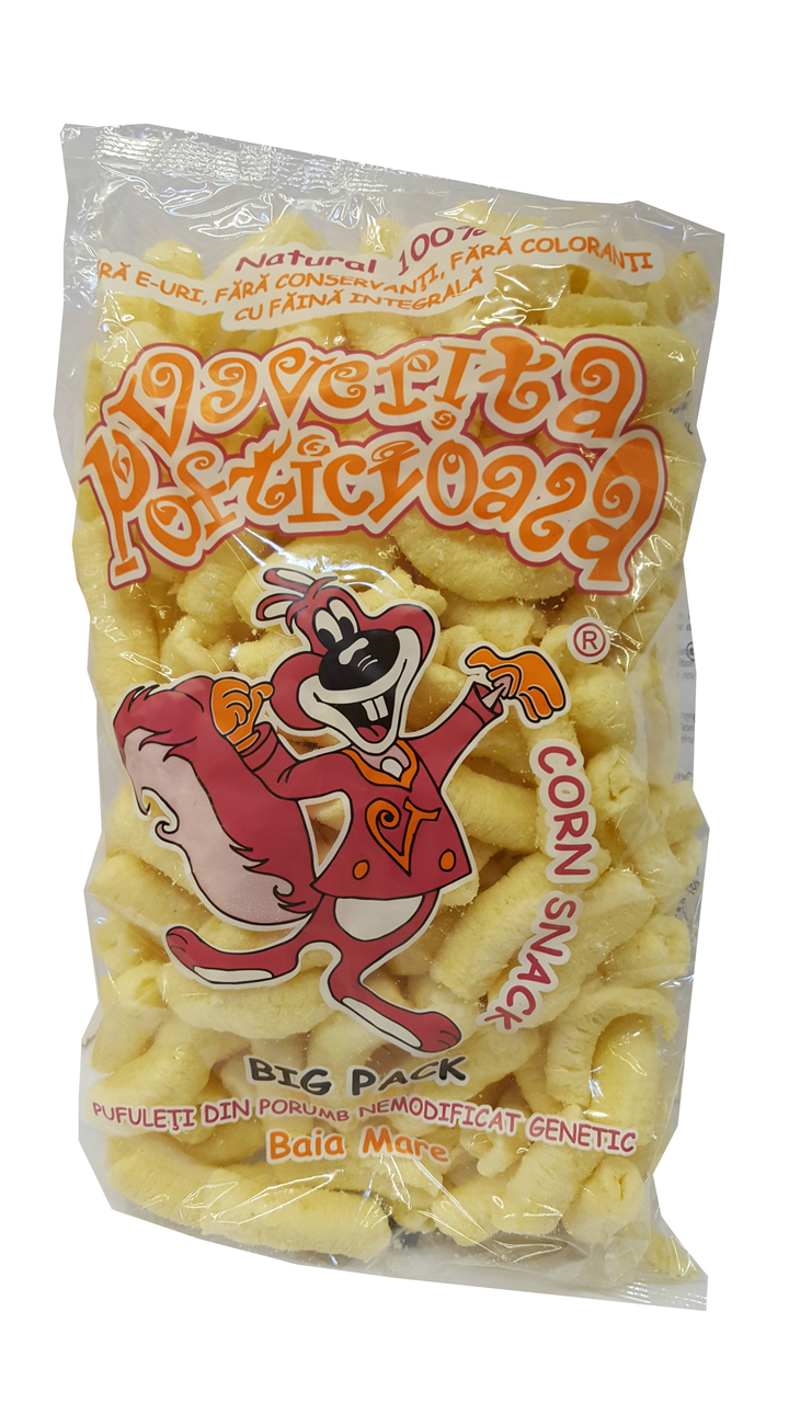 VEVERITA POFTICIOASA Pufuleti cu Sare 140 g