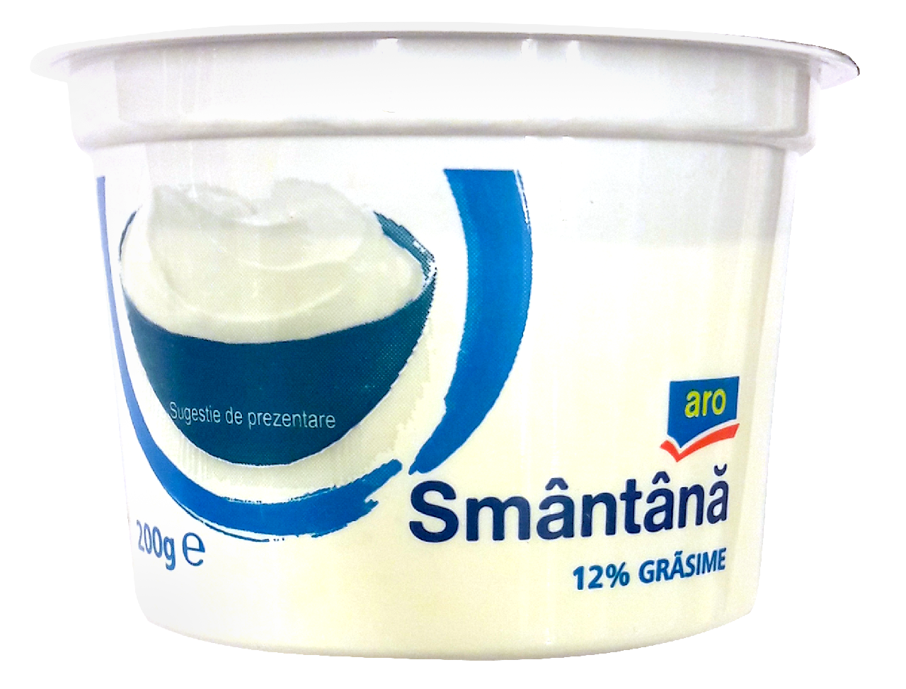 aro Smantana 12% grasime 200 g
