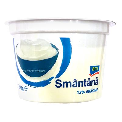 aro Smantana 12% grasime 200 g