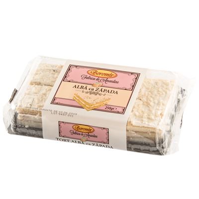 Boromir Prajitura Alba ca Zapada 250 g