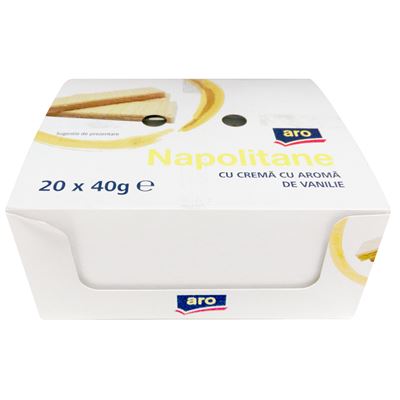 aro Napolitane Vanilie 20 x 40 g
