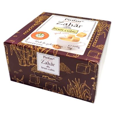 Pirifan Zahar Brun Cubic 500 g