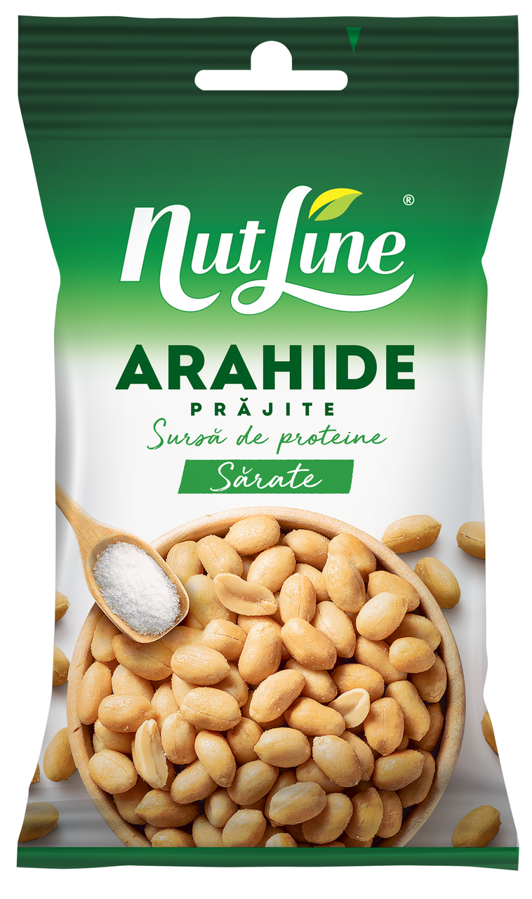 NUTLINE Arahide Prajite in Ulei 150 g