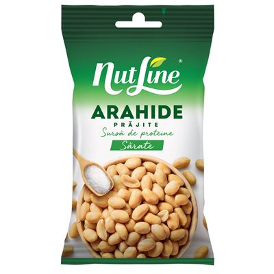 NUTLINE Arahide Prajite in Ulei 150 g