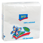 aro Servetele Albe 33 cm