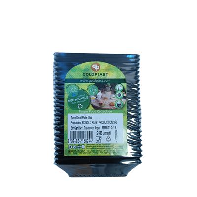 GOLD PLAST Tavi Mici Negre 65X65 mm 25 bucati