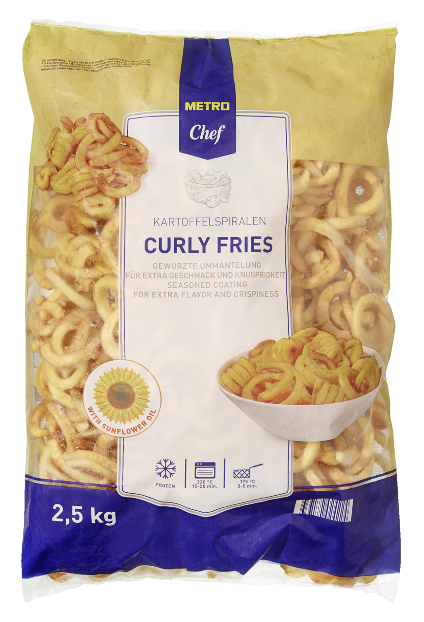 METRO Chef Cartofi Spirala Congelati 2,5 Kg ?