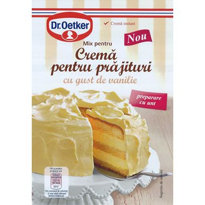 Dr.Oetker Crema Vanilie cu Unt 140 g
