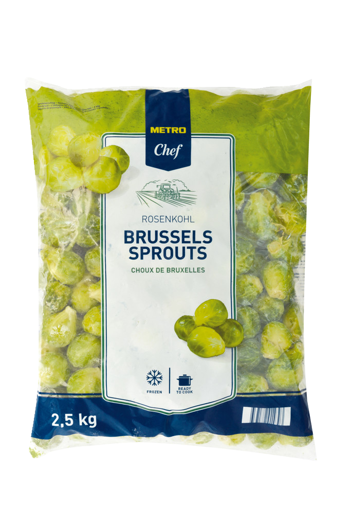 METRO Chef Varza de Bruxelles Congelata 2,5 Kg ?