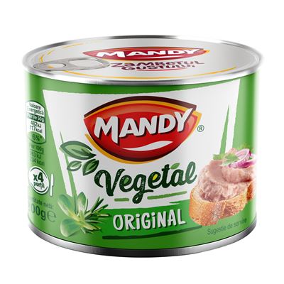 MANDY Pate Vegetal Original 6 x 200 g